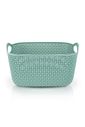 Cesto Organizador Loft Com Alça Pequena Turquesa