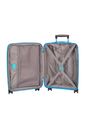 Kit de Malas de Viagem 3 Peças Polipropileno com Expansor Jade Violeta Kit de Malas de Viagem 3 Peças Polipropileno com Expansor Jade Violeta