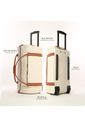 Conjunto  Bolsa de Viagem Executiva Multifuncional 9 em 1 Bege e Maletas Porta Vinho para Viagem Maloa Conjunto  Bolsa de Viagem Executiva Multifuncional 9 em 1 Bege e Maletas Porta Vinho para Viagem Maloa