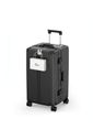 Kit Mala de Viagem BAÚ Pequena 10kg e Grande 32kg Policarbonato Holanda Maloa Preto Kit Mala de Viagem BAÚ Pequena 10kg e Grande 32kg Policarbonato Holanda Maloa Preto