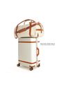 Conjunto  Bolsa de Viagem Executiva Multifuncional 9 em 1 Bege e Maletas Porta Vinho para Viagem Maloa Conjunto  Bolsa de Viagem Executiva Multifuncional 9 em 1 Bege e Maletas Porta Vinho para Viagem Maloa