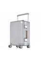 Mala de Viagem Pequena de Bordo 10 kg em Policarbonato Tóquio Maloa Prata