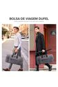 Bolsa de Viagem com Expansor Canvas Duffel Bags Cinza Bolsa de Viagem com Expansor Canvas Duffel Bags Cinza