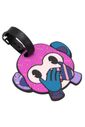 Tag Identificador de Bagagem para Malas de Viagem Emoji By Romero Brito Monkey Tag Identificador de Bagagem para Malas de Viagem Emoji By Romero Brito Monkey