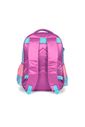 Mochila Escolar Infantil Stitch Happy em Plush com Glitter Roxo