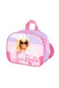 Kit Mochila Escolar Infantil com Estojo e Lancheira Barbie Pink