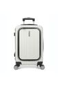 Mala de Viagem Pequena de Bordo 10kg Porta Notbook Argos Branco