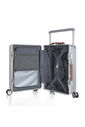 Kit de Malas de Viagem 10kg e Media 23kg em Policarbonato Tóquio Maloa Prata