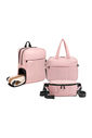 Kit de Viagem Confort Bag 3 Peças Maloa Rosa