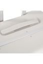 Mala de Viagem Pequena de Bordo 10 kg com Assento Infantil Policarbonato Grécia Maloa Branco Mala de Viagem Pequena de Bordo 10 kg com Assento Infantil Policarbonato Grécia Maloa Branco