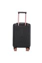 Kit Mala de Viagem Pequena de Bordo 10kg Croácia Preta e Mala Croácia Grande 32kg Preta Kit Mala de Viagem Pequena de Bordo 10kg Croácia Preta e Mala Croácia Grande 32kg Preta