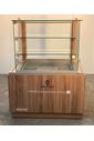 VITRINE FENDI ESTUFA 0,97 BASE + 2 NIVEL PRAT. VTRFF-H130 (LED) PERFIL FENDI
