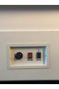 VITRINE FENDI ESTUFA 0,97 BASE + 2 NIVEL PRAT. VTRFF-H130 (LED) PERFIL FENDI