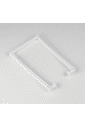 ALCA PLASTICA P/ SC 075, SC 80, CT 51 NA COR BRANCA