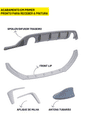 Kit Esportivo Polo Gti / Msi / Mpi / Tsi - Sem Aerofólio Kit Esportivo Polo Gti / Msi / Mpi / Tsi - Sem Aerofólio