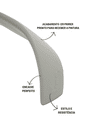 Aerofólio Extensor Sandero RS Aerofólio Extensor Sandero RS