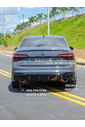 Spoiler Difusor Traseiro Jetta 2022 a 2026 GLI