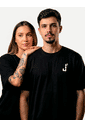 Camiseta Oversized J2 Preto Camiseta Oversized J2 Preto