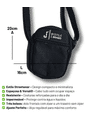 Shoulder Bag O Estilo é Brabo J2 - Preto Shoulder Bag O Estilo é Brabo J2 - Preto