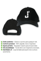 Boné Dadhat Brim J2 - Preto