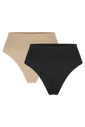 Kit 2 Calcinhas Pós Parto Tanga Sem Costura Leve Compressão - Zee Rucci Kit 2 Calcinhas Pós Parto Tanga Sem Costura Leve Compressão - Zee Rucci