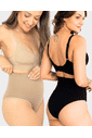 Kit 2 Calcinhas Pós Parto Tanga Modeladora Sem Costura Média Compressão Kit 2 Calcinhas Pós Parto Tanga Modeladora Sem Costura Média Compressão