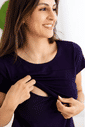 Blusa Bata Gestante com Abertura para Amamentação