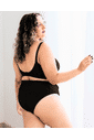 Kit 3 Calcinhas Pós Parto Tanga Sem Costura Leve Compressão Plus Size