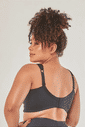 Sutiã Amamentação sem Bojo com Alça Reforçada Plus Size - Preto Sutiã Amamentação sem Bojo com Alça Reforçada Plus Size - Preto