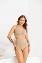 Calcinha Modeladora Pós Parto - Fio Sem Costura - Bege Calcinha Modeladora Pós Parto - Fio Sem Costura - Bege