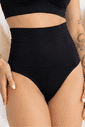 Kit 2 Calcinhas Pós Parto Tanga Modeladora Sem Costura Média Compressão