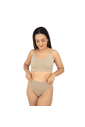 Calcinha Pós Parto Tanga Sem Costura Leve Compressão Zee Rucci - Bege Calcinha Pós Parto Tanga Sem Costura Leve Compressão Zee Rucci - Bege