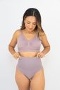Calcinha Pós Parto Tanga Modeladora Sem Costura Média Compressão - Dusty Calcinha Pós Parto Tanga Modeladora Sem Costura Média Compressão - Dusty