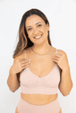 Top Sem Costura com Bojo Removível - Zee Rucci - Rosa Blush Top Sem Costura com Bojo Removível - Zee Rucci - Rosa Blush