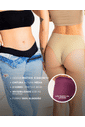 Kit 2 Calcinhas Tanga Alta Corte a Laser – Preto e Bege Kit 2 Calcinhas Tanga Alta Corte a Laser – Preto e Bege