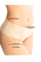 Kit 2 Calcinhas Tanga Alta Corte a Laser – Preto e Bege Kit 2 Calcinhas Tanga Alta Corte a Laser – Preto e Bege