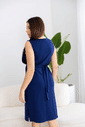 Vestido Midi de Amamentar Preto