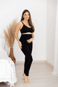 Legging Gestante Sem Costura - Preta - Zee Rucci Legging Gestante Sem Costura - Preta - Zee Rucci