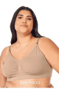 Kit 2 Sutiãs Amamentação Sem Costura Plus Size - Zee Rucci Kit 2 Sutiãs Amamentação Sem Costura Plus Size - Zee Rucci