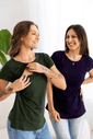 Blusa Bata Gestante com Abertura para Amamentação