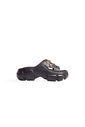ANIAH - CHINELO BABUCHE FEMININO COM APLIQUES PRETO ANIAH - CHINELO BABUCHE FEMININO COM APLIQUES PRETO