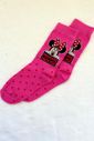 Meia Cano Alto Estampada Infantil