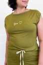 Pijama Feminino You Regata Japonesa em Viscolycra