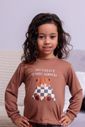 Pijama Infantil em Suede Canelado 