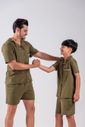 Pijama Americano Masculino em Algodão