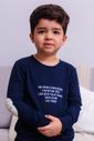 Pijama Infantil Unissex em Algodão Cotovelo Pelúciado 