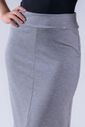 Saia Modelo Midi em Moletinho
