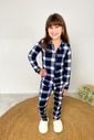 Pijama Americano Infantil Unisesex em Suede