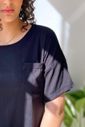 Pijama  Viscolinho com Bolso 