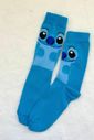 Meia Cano Alto Estampada Infantil